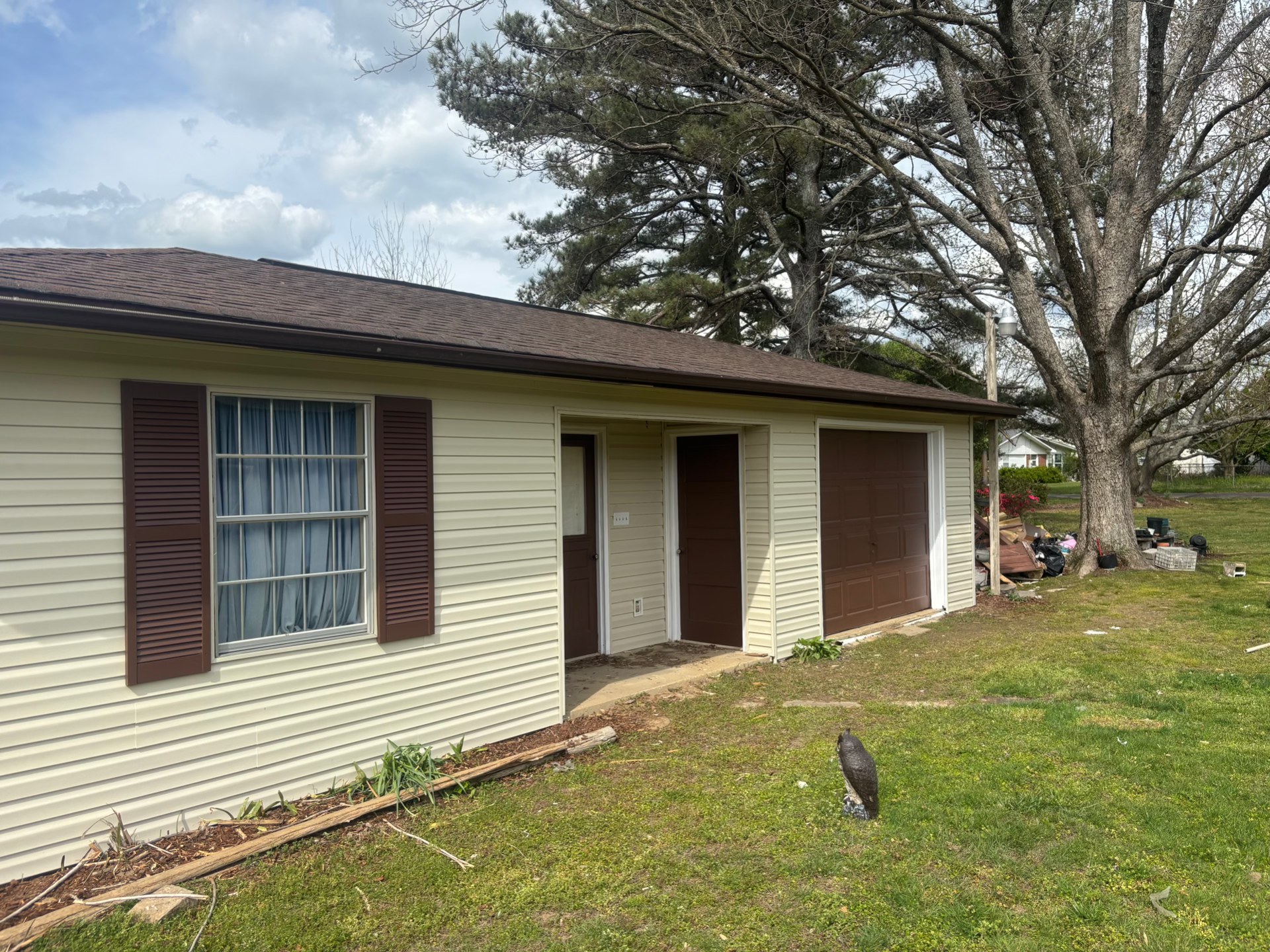 Residential exterior work completed by Blackridge Contracting